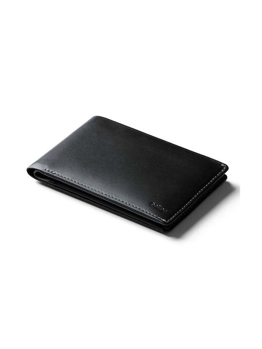 Bellroy Men's Leather Travel Wallet with RFID Black