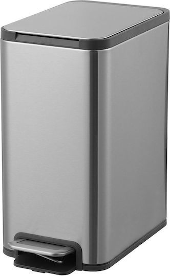 Delta Cleaning Inox Perie de toaletă 13lt Argintiu
