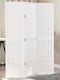 vidaXL Decorative Room Divider Wooden with 3 Panels 105x160cm