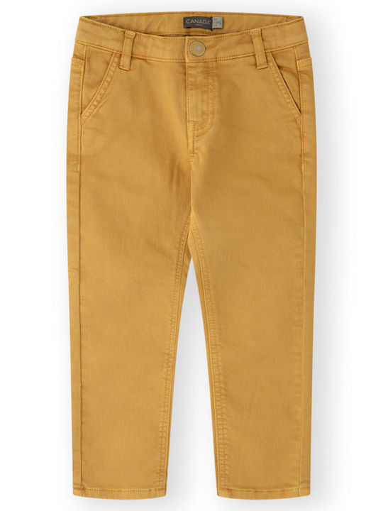 Kids' Pants Chino Mustard