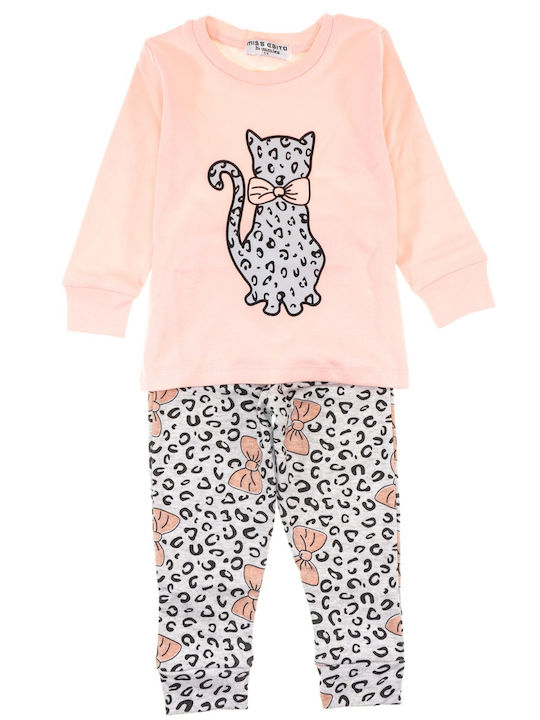 Evita Kids Pyjamas Pink Tiger