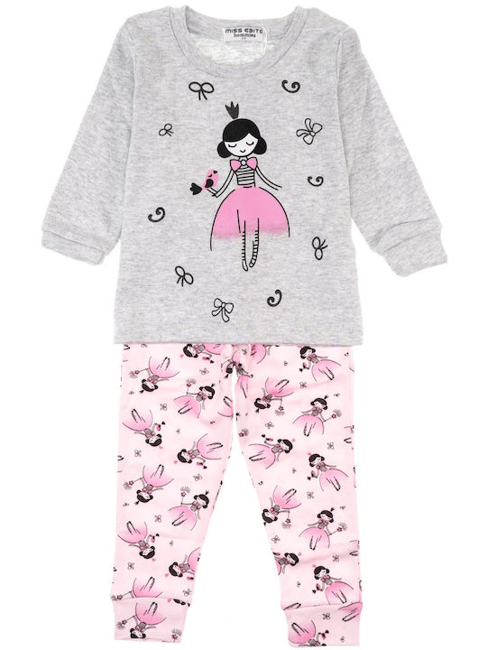 Evita Kids Pyjamas Pink Ballerina