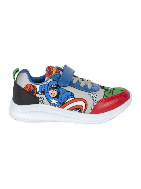 Avengers Παιδικά Sneakers Ανατομικά Πολύχρωμα