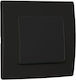 Makel Lillium Wall Switch Lighting Black