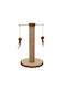 Pawise Play Pen Ονυχοδρόμιο Στύλος Καφέ 35x35x55εκ.
