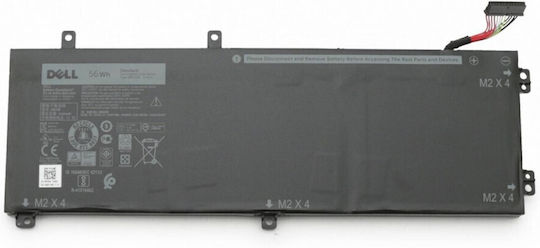 Dell H5h20 Original Laptop-Akku 56Wh