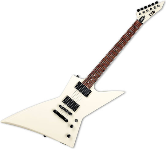 ESP Ltd Ex-200 Chitară Electrică Greu Albă
