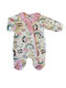 Sweet Baby Baby Bodysuit Long-Sleeved Velvet White-pink