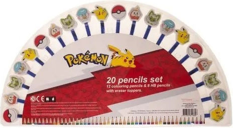 Pokemon Colored Pencil Set