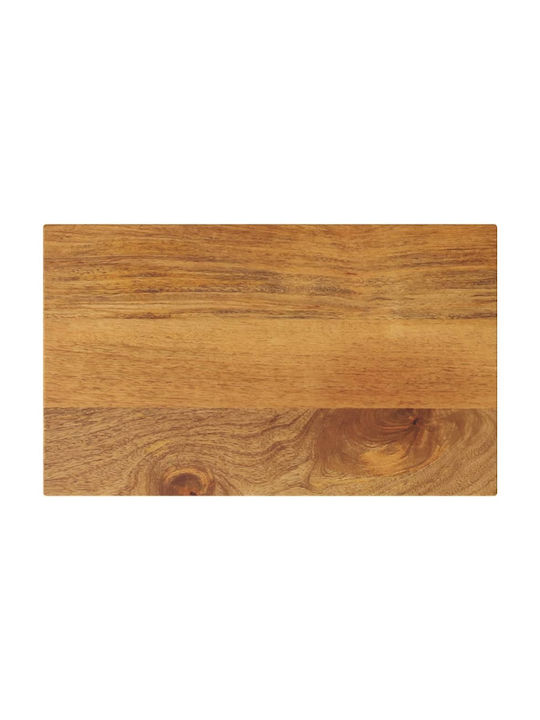 vidaXL Rectangular Table Surface from Solid Wood 50x20x3.8cm 371616
