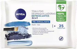 Nivea Refreshing Tücher Make-up Entferner 25Stück