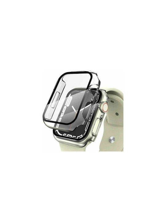 Plastikhülle in Transparent Farbe für Apple Watch 41mm