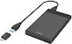 Hama Hard Drive Drawer 2.5" Ssd Hdd Usb 3.2 Gen 1 Sata Iii Black