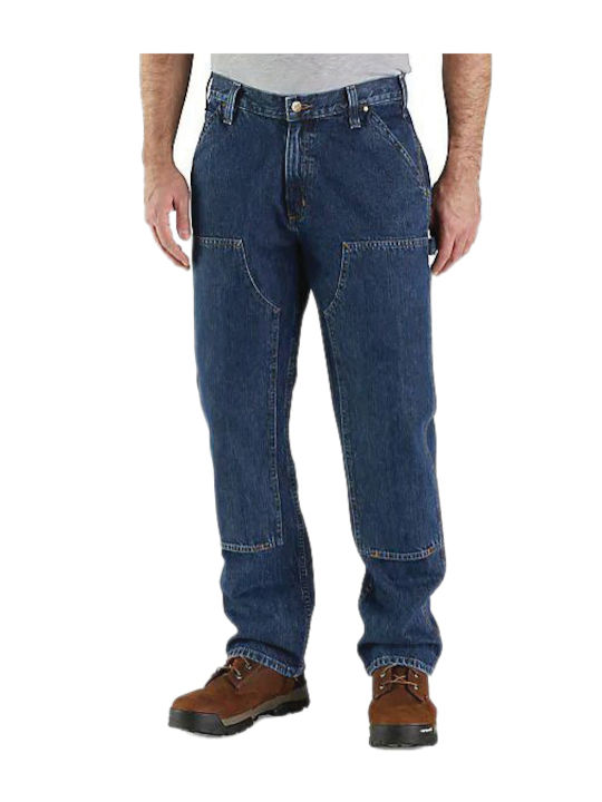 Ανδρικό Παντελόνι Τζιν Loose Fit Navy Μπλε