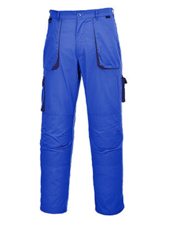 Portwest Texo Work Trousers Blue