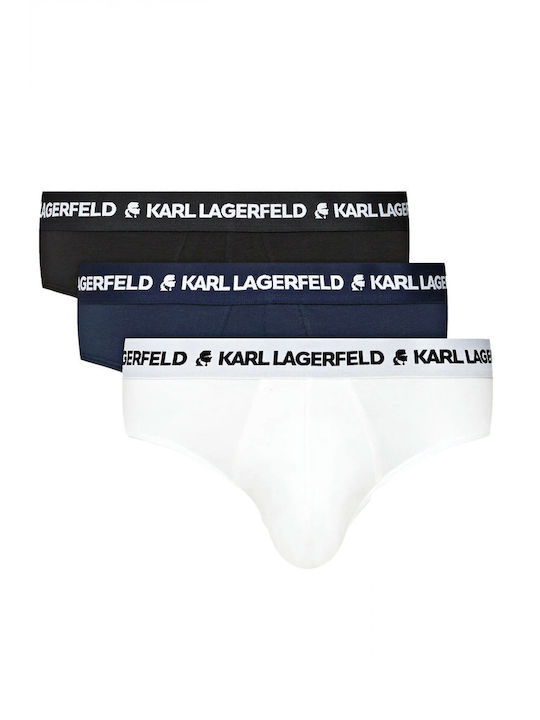 Karl Lagerfeld Ανδρικά Σλιπ Πολύχρωμα 3Pack