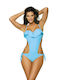 Marko Carmen One-Piece Swimsuit Light Blue