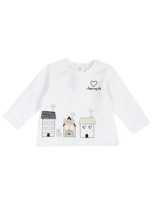 Chicco Kids Blouse Long Sleeve White