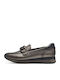 Women's Moccasins in Silver Color