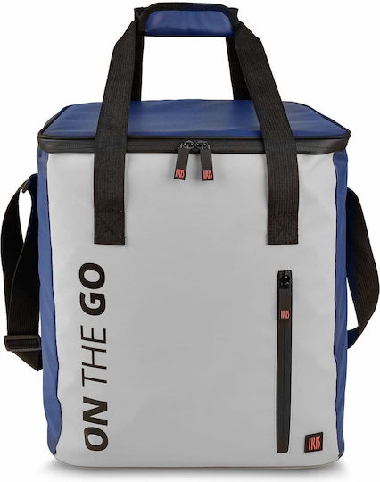 Insulated Food Transport Bag 30L Blue Cooler Bag On Go