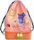 Insulated Lunch Bag with 5L Compartment for Kids Orange Funny Jungle Snack Rico