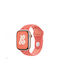 Curea Sport cu Orificii Compatibilă cu Apple Watch 42 mm Seria 10 Apple Watch SE 40 mm Portocaliu