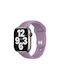 Curea din silicon Thd compatibilă cu Apple Watch 42 mm Seria 10 Apple Watch SE 40 mm S M Lavandă