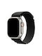 Curea Smartwatch Thd Alpine Loop Apple Watch Ultra2 49 mm Apple Watch 46 mm Seria 10 Mărime Universală Cataramă Gri Negru