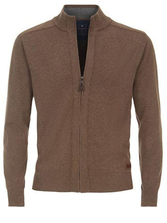 Redmond Men's Knitted Cardigan Coffee