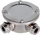 DIL Surface Mounted Electrical Box Watertight IP65 in Gray Color