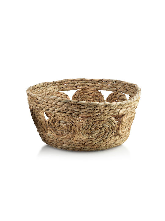 Coș decorativ Wicker Beige 30x30x15buc Mondex