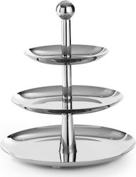 Stand Presentation 3 Trays Stainless Steel Ø16 22 26.8xh32cm 429914 Hendi 30.40355