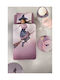 Saint Clair Spell Suede Set Kinderbettbezug Einzel mit Kissenbezug Suede Spell 160x225cm