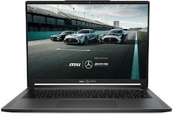 MSI Stealth 16 MercedesAMG A1VGG-276PL 16" OLED QHD 240Hz (Kern Ultra 9-185H/32GB/2TB SSD/GeForce RTX 4070/W11 Startseite) (US Tastatur)