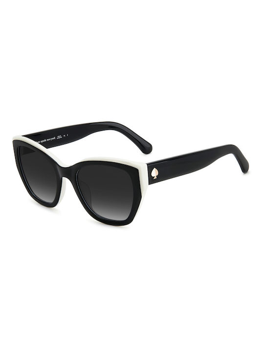 Kate Spade De damă Ochelari de soare cu Negru Din plastic Cadru și Negru Ochelari de soare Lentilă