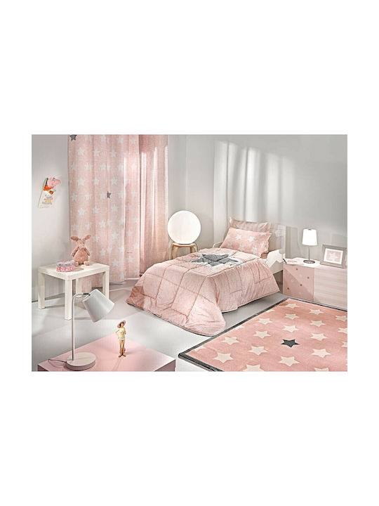 Saint Clair Kinder Vorhang Pirineo mit Haken Pink ΑΠ5206480416361 160x240cm