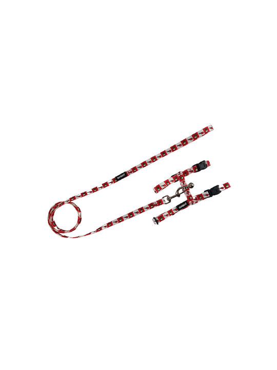 Pet Interest Cat Harness 30287 Go Get Harness & Leash Chick N Fries 30-40cm, 40-55cm, 1mm x 100cm M