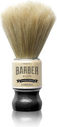 Marmara Barber 1071 Wildschweinborstenbürste mit Holzgriff
