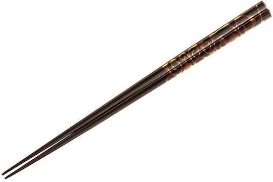 Bețișoare din lemn lăcuit negru design 24 cm 2 buc Kenro