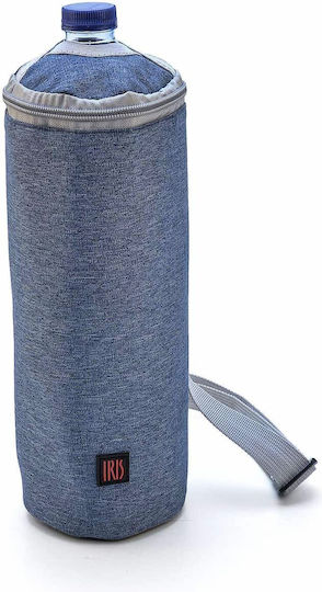 Isolierte Flaschentragetasche 1,5 L Blaue Kühltasche Wochenende