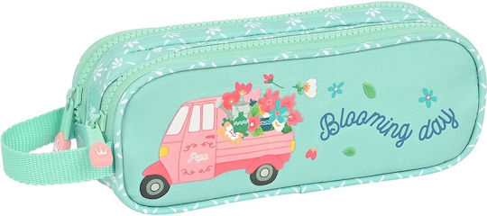 Safta 812217513 Blooming Day Ученическа Несесер Текстил Тюркоазен