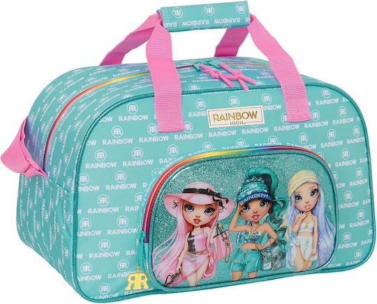 Safta Rainbow High Paradise Sack Voyage Light Blue Fabric L40xW24xH23cm
