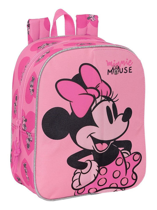 Safta 612334232 Minnie Mouse Παιδικό Σακίδιο Νη...
