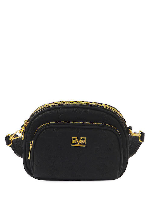 19V69 Damen Tasche Schulter Schwarz