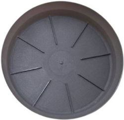 Micplast 477634 Plate Pot Charcoal 30x30cm