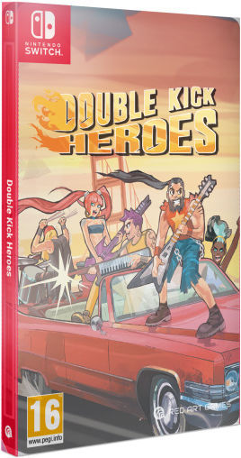 Double Kick Heroes Steelbook Edition Switch Game