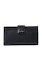 Small Leather Women's Card Wallet with RFID Black
