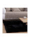 Nef-Nef Homeware Estelle Χαλί Ορθογώνιο Shaggy Black 150x200cm