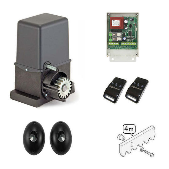 GRsistemi Set Garage Door Motor for Sliding Door for Maximum Weight 600kg