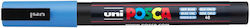 Posca Μαρκαδορος Pc-3m 0.9-1.3mm Sky Blue #pc-3m E Sky Blue
